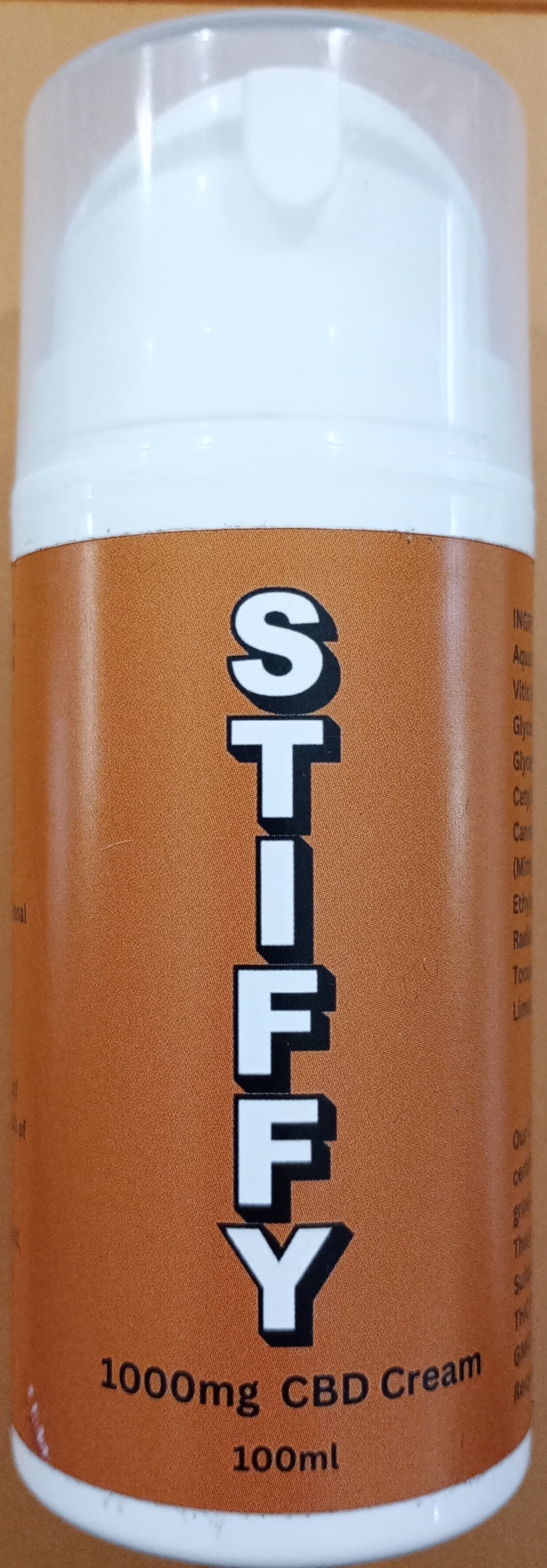 Stiffy CBD Cream - 1000mg - 100ml